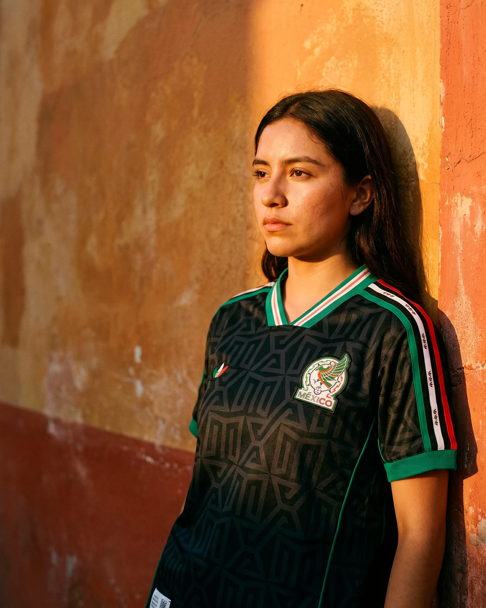 Aficionado con jersey retro